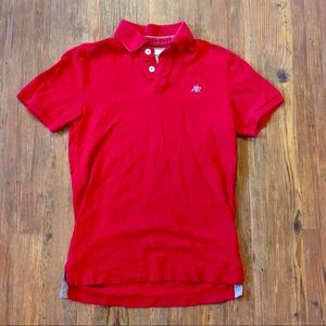 Aeropostale red polo size small